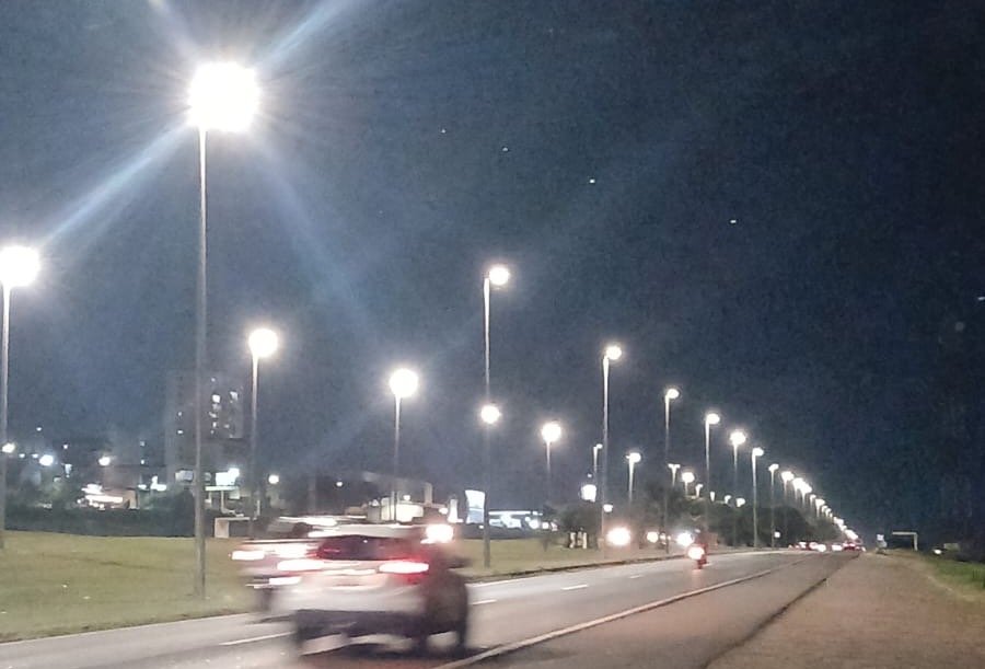 GDF leva força-tarefa de iluminação pública a Samambaia