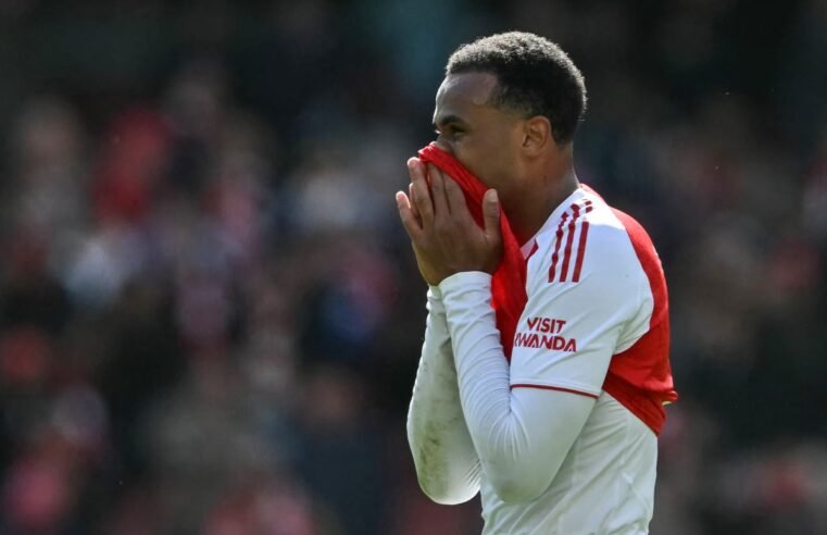 Gabriel Magalhães se declara ao Arsenal após erro na decisão da Champions