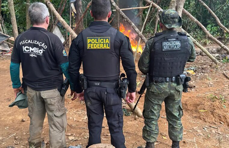 Garimpos ilegais no Amapá e Pará são alvos de operação da PF