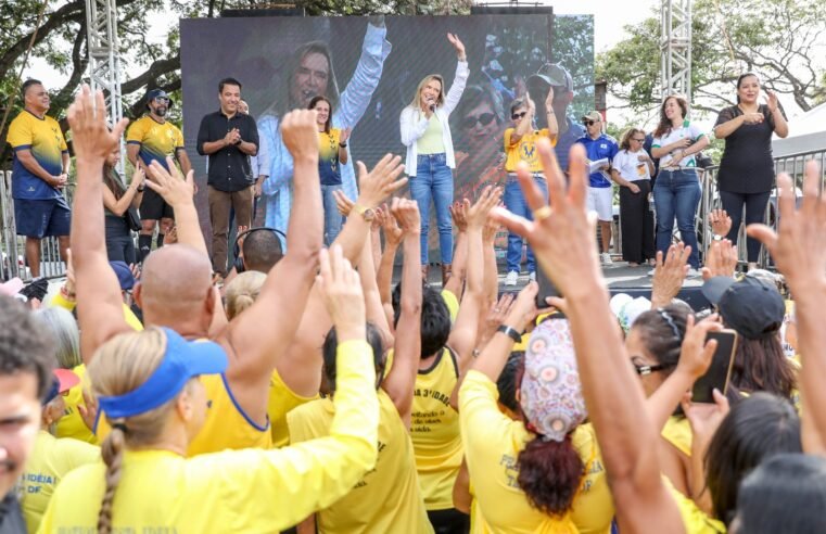 Ginástica nas Quadras reúne 1,5 mil no Parque da Cidade