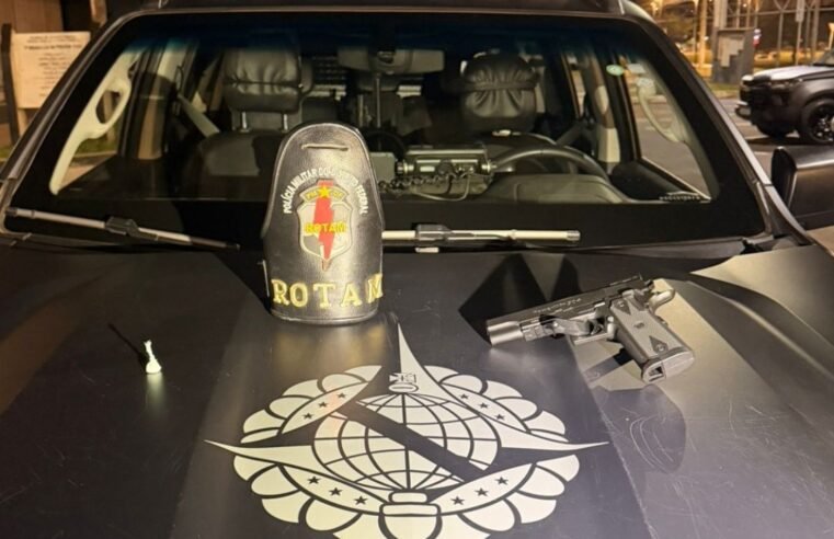 Homem é preso após ameaças com simulacro e tentativa de fuga na Asa Norte