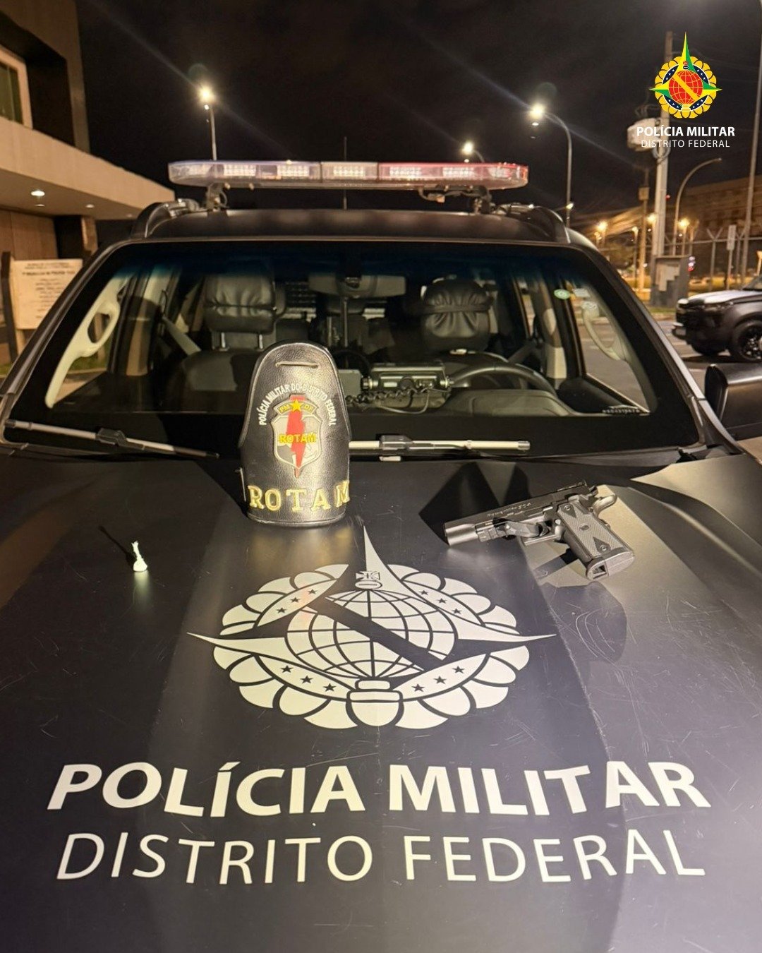 Homem é preso após ameaças com simulacro e tentativa de fuga na Asa Norte