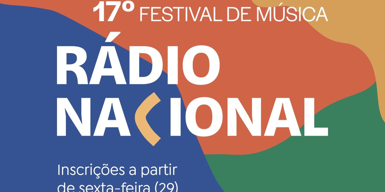 Inscrições para o 17º Festival de Música Rádio Nacional começam sexta