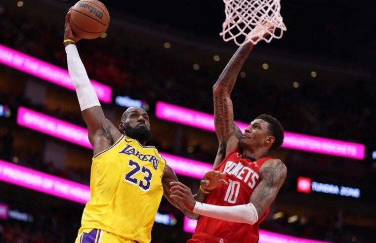 Lakers derrotam Rockets e garantem vaga nas semifinais da Conferência Oeste da NBA