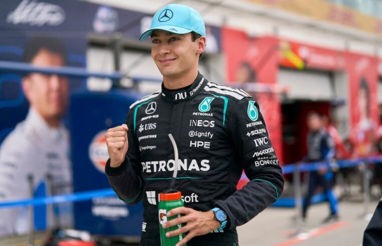 Mercedes têm disputa dura, e Russell vence a sprint do GP do Canadá