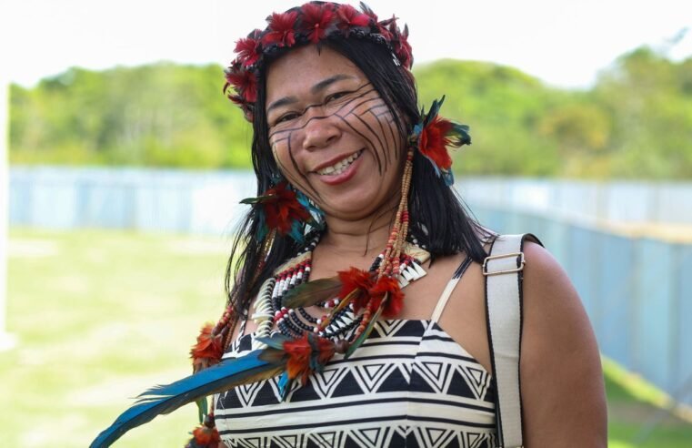 Música e dança Tupinikim marcam início de evento nacional de cultura