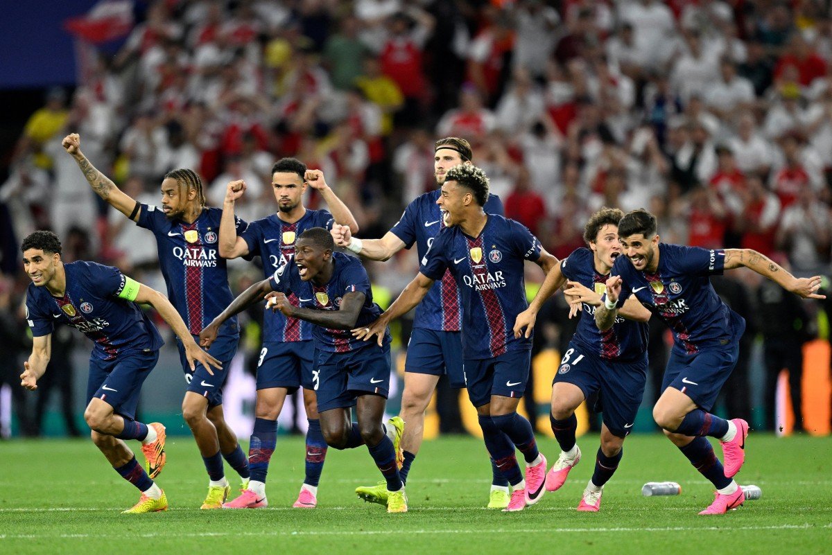Nos pênaltis, PSG derrota o Arsenal e conquista o bicampeonato da Champions League