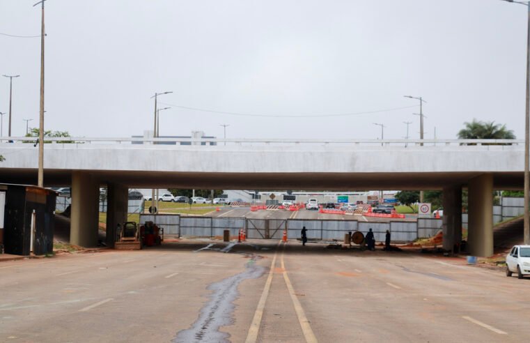 Novacap libera faixas inferiores dos viadutos 10 e 11 no Eixão Norte