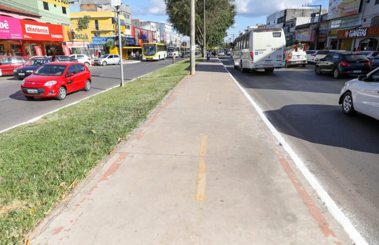 Obras revitalizam Avenida Paranoá e melhoram acessibilidade em Brasília