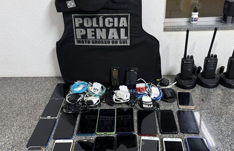 Operação Mute apreendeu 8,5 mil celulares em presídios desde 2023