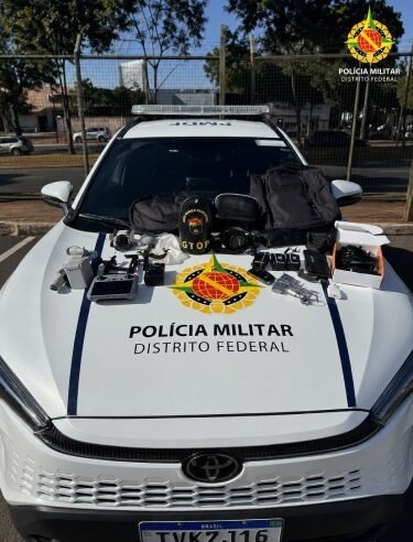 Operação entre DF e Goiás recupera equipamentos avaliados em mais de R$ 30 mil