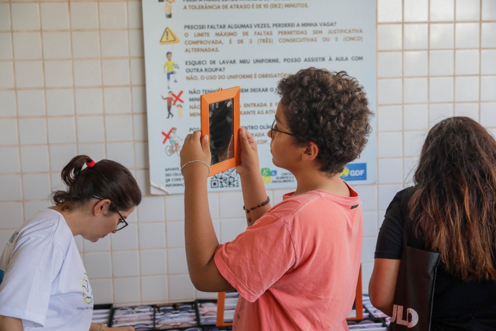 Projeto leva atendimento oftalmológico gratuito ao COP de Samambaia