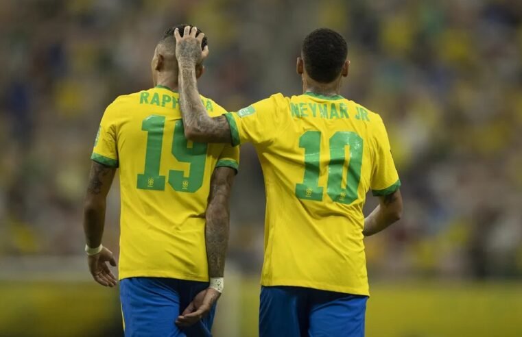 Raphinha faz coro por convocação de Neymar para a Copa: ‘Ele é o cara do hexa’