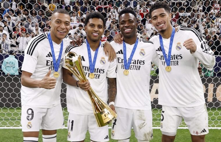 Real Madrid lidera ranking dos clubes mais valiosos do mundo pelo quinto ano consecutivo