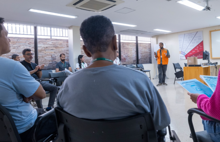SLU orienta servidores do MPDFT sobre separação de resíduos