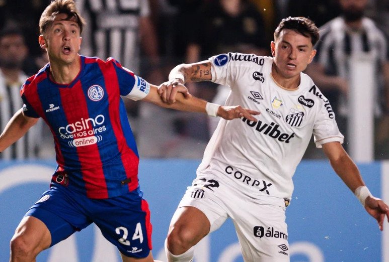 Santos cede empate ao San Lorenzo na Vila e se complica na Sul-Americana