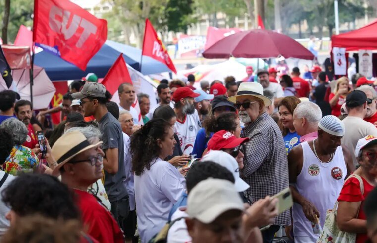 Sindicatos realizam ato pelo direito ao descanso e fim da escala 6×1