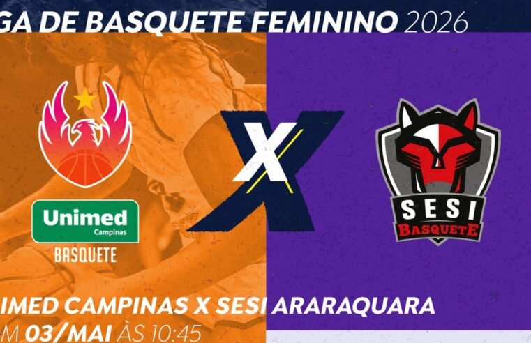 TV Brasil transmite Unimed Campinas e Sesi Araraquara neste domingo