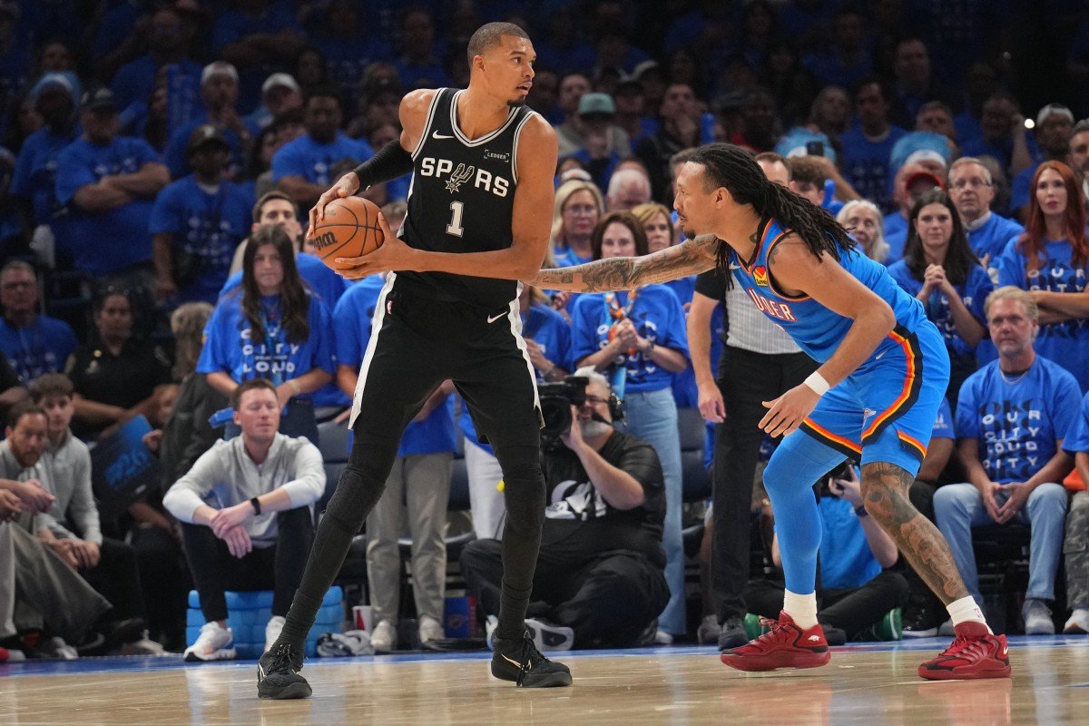 Wembanyama lidera Spurs, que batem Oklahoma e decidem a NBA contra Knicks