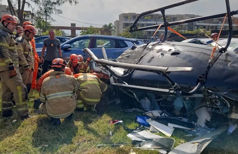Anac investiga se helicóptero que colidiu fazia transporte clandestino