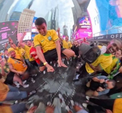 Após vídeo viralizar, brasiliense é detido pelo FBI durante encontro da torcida brasileira na Ponte do Brooklyn
