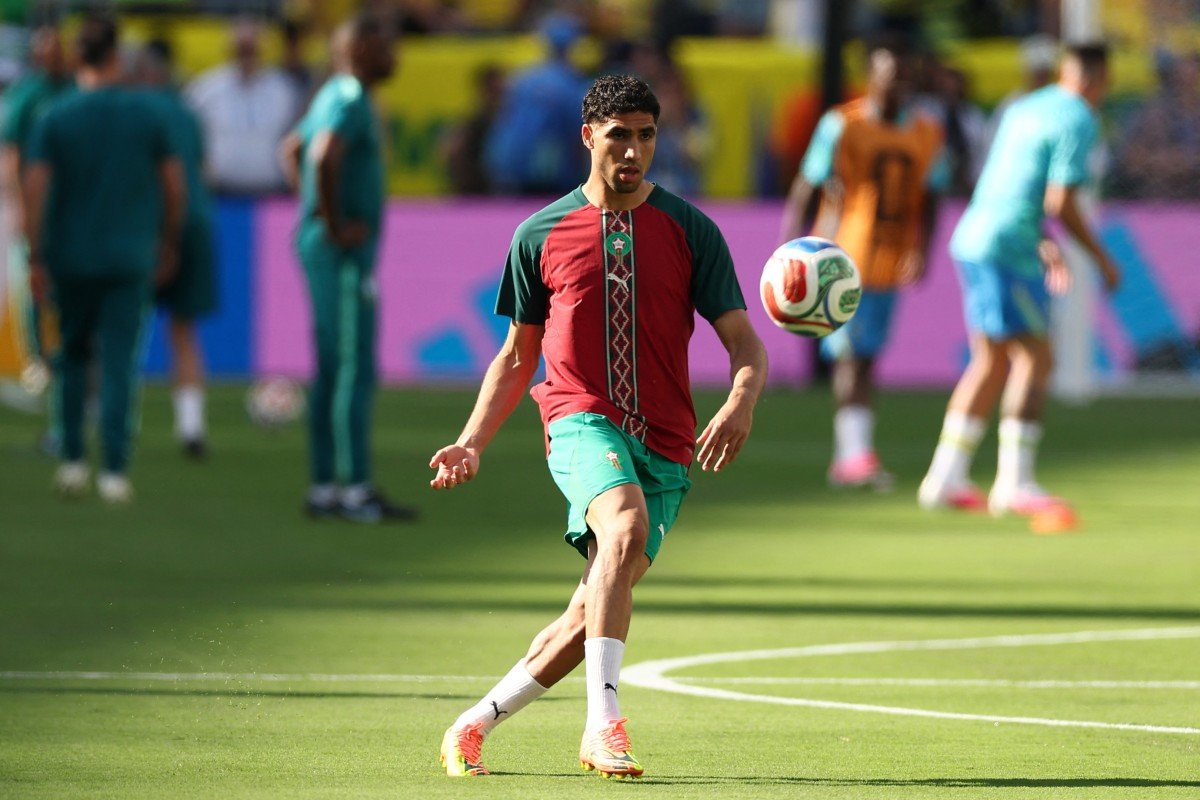 Argentina faz primeiro treino com zagueiro Marcos Senesi