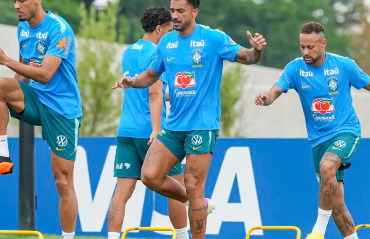 Brasil faz penúltimo treino e viaja para o Texas onde enfrenta Japão