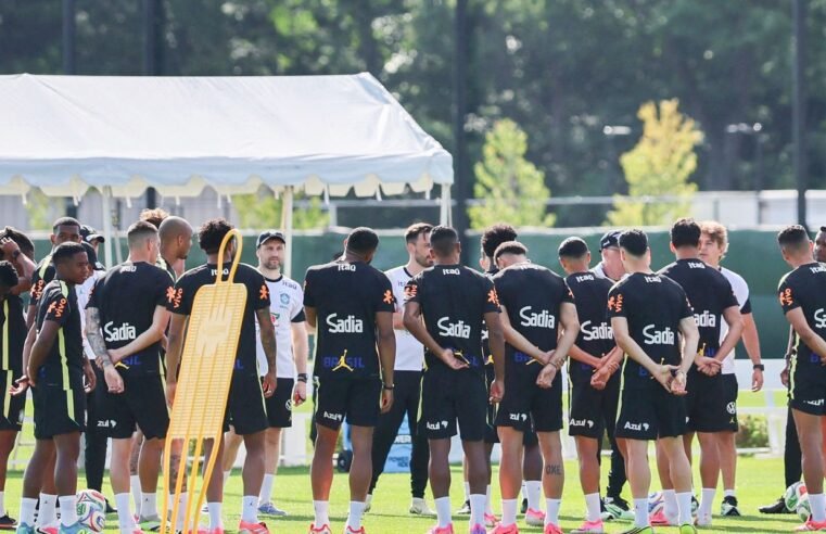 Brasil finaliza preparação para enfrentar Haiti na Copa do Mundo
