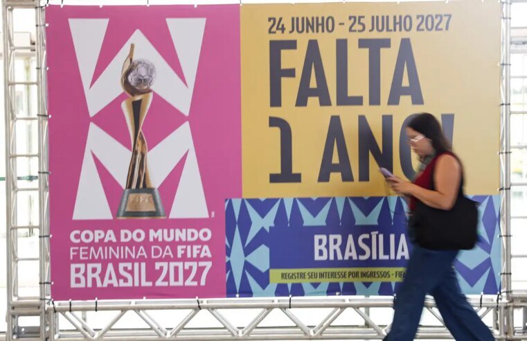 Brasília inicia contagem regressiva de 1 ano da Copa do Mundo Feminina