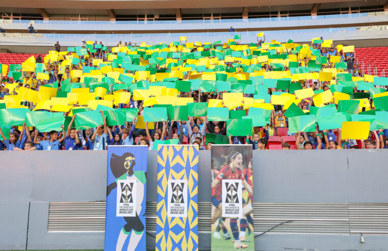 Brasília inicia contagem regressiva para a Copa Feminina de 2027