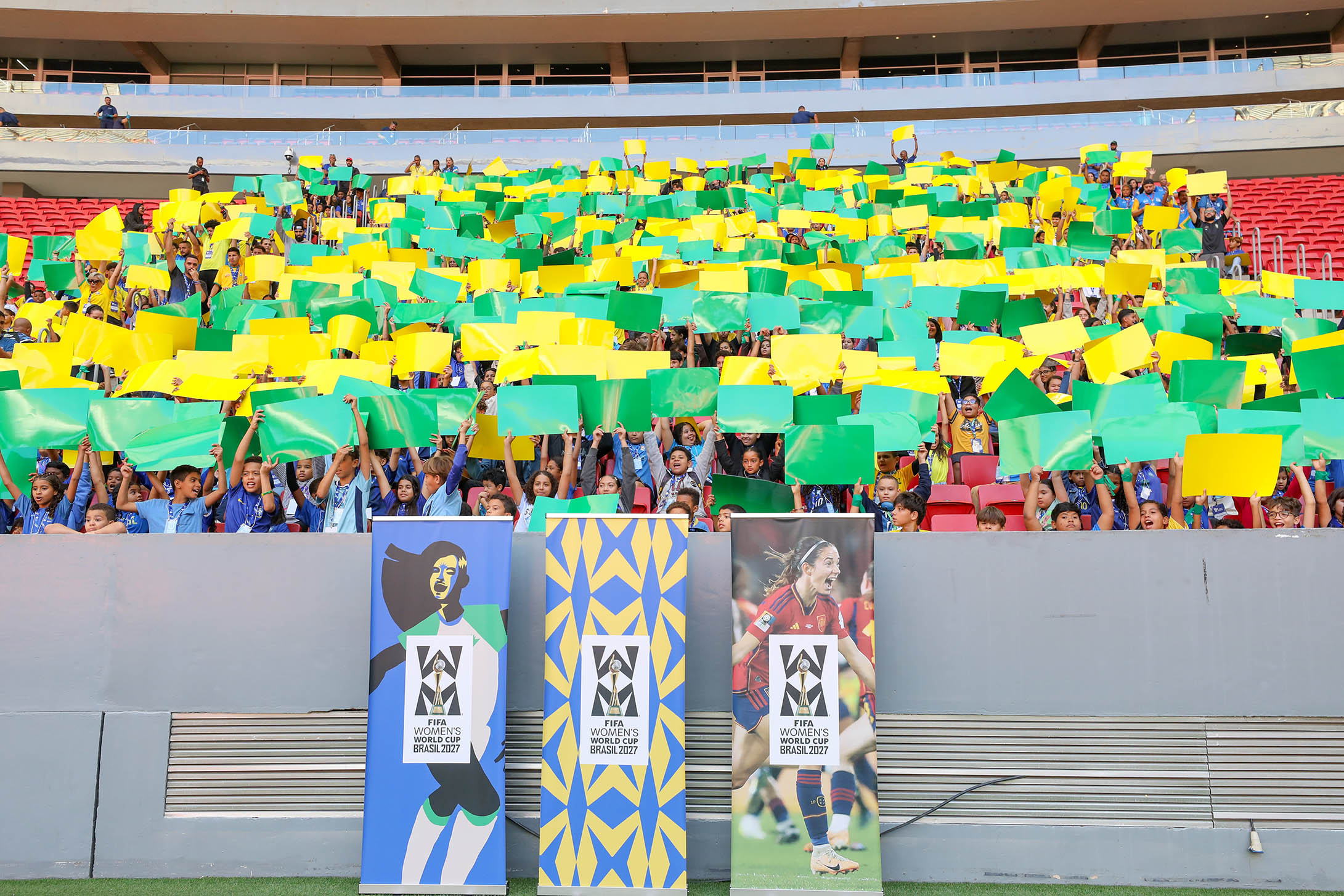 Brasília inicia contagem regressiva para a Copa Feminina de 2027