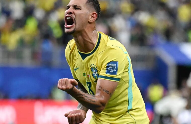 Bruno Guimarães vira “regista” do Brasil e pode igualar marca de Pelé