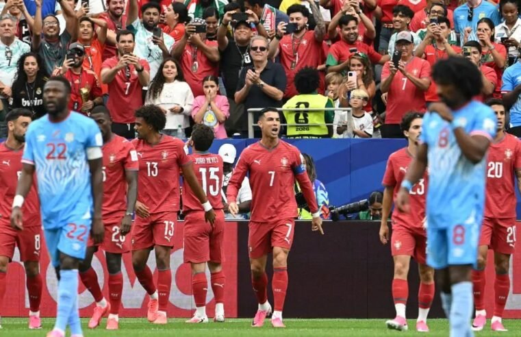 CR7 faz 2 e Portugal goleia Uzbequistão (5-0) na Copa do Mundo