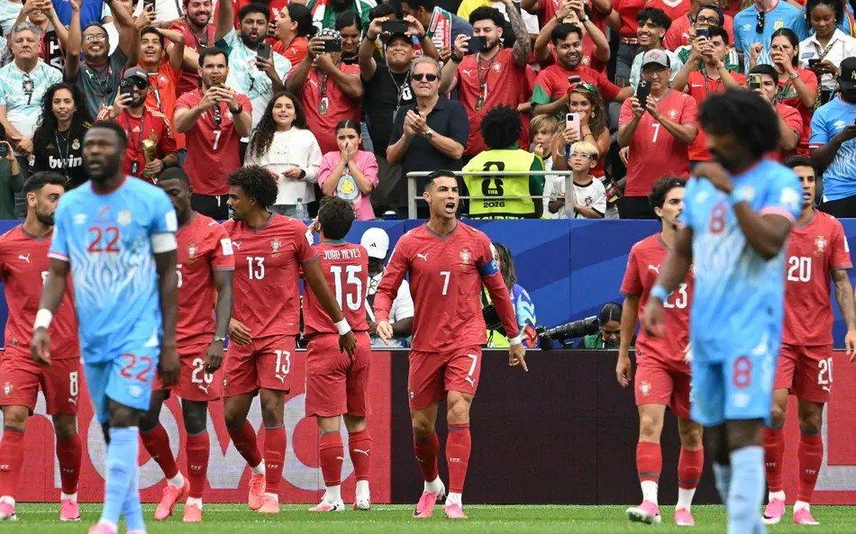 CR7 faz 2 e Portugal goleia Uzbequistão (5-0) na Copa do Mundo