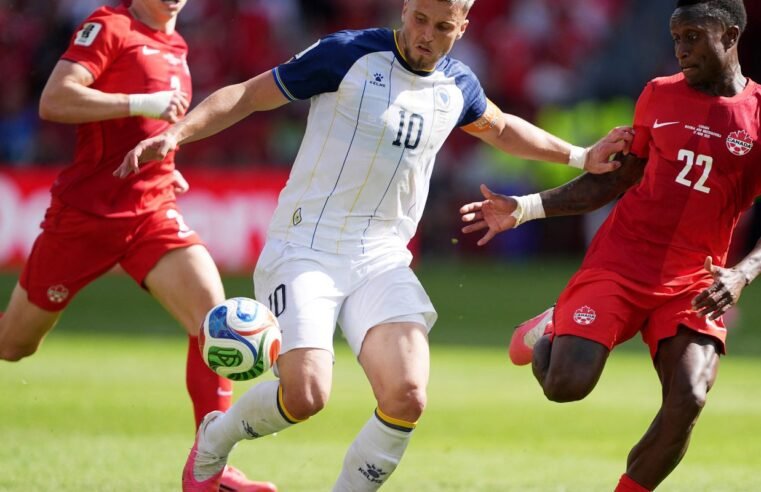 Canadá e Bósnia ficam no empate na estreia na Copa: 1 a 1