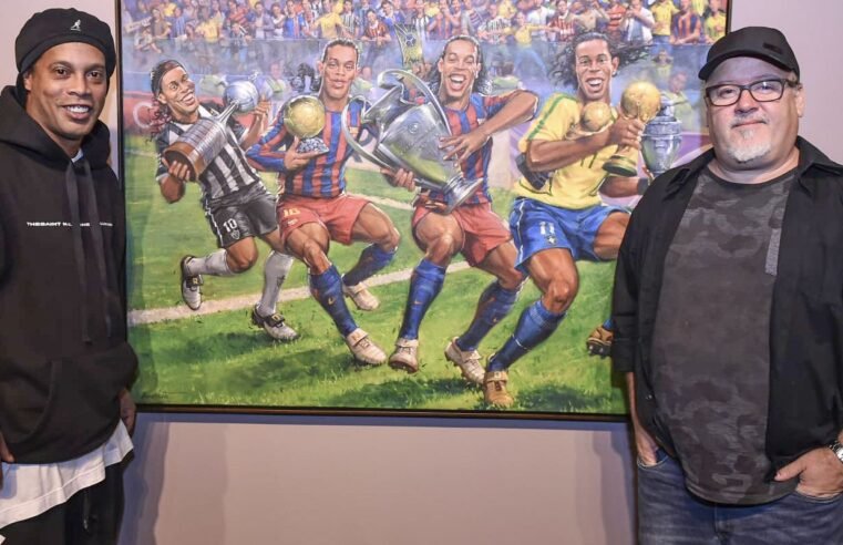 Casa das Rosas, em São Paulo recebe exposição sobre Ronaldinho Gaúcho
