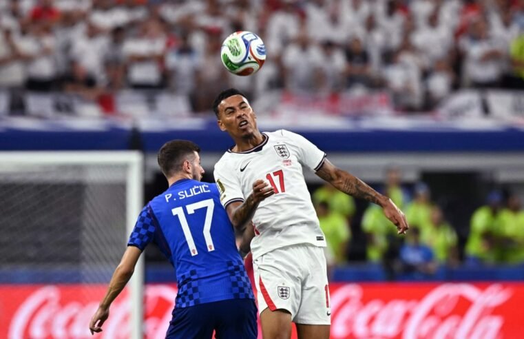 Com 2 gols de Kane, Inglaterra vence Croácia (4-2) em sua estreia na Copa