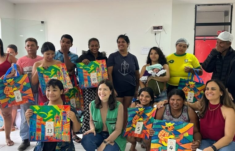 DPDF e TJDFT entregam aproximadamente 2 mil itens a famílias beneficiadas pelo projeto Calliandra