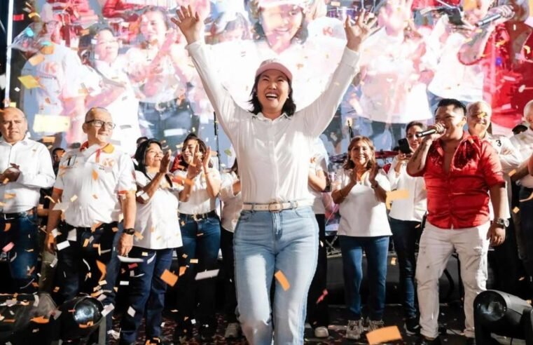 Direita vence mais uma: Keiko é a nova presidente do Peru