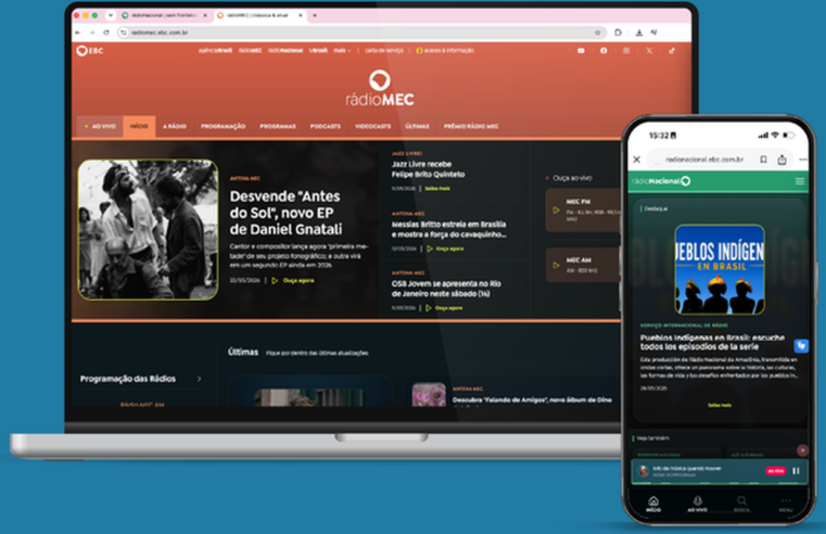 EBC lança novos sites das rádios Nacional e MEC nesta quarta-feira