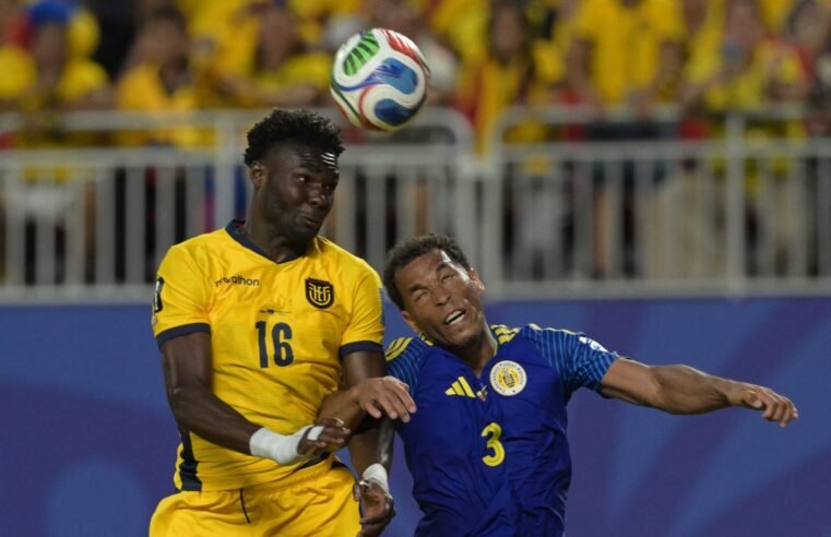 Equador se complica na Copa ao empatar (0-0) com Curaçao, que conquista ponto histórico