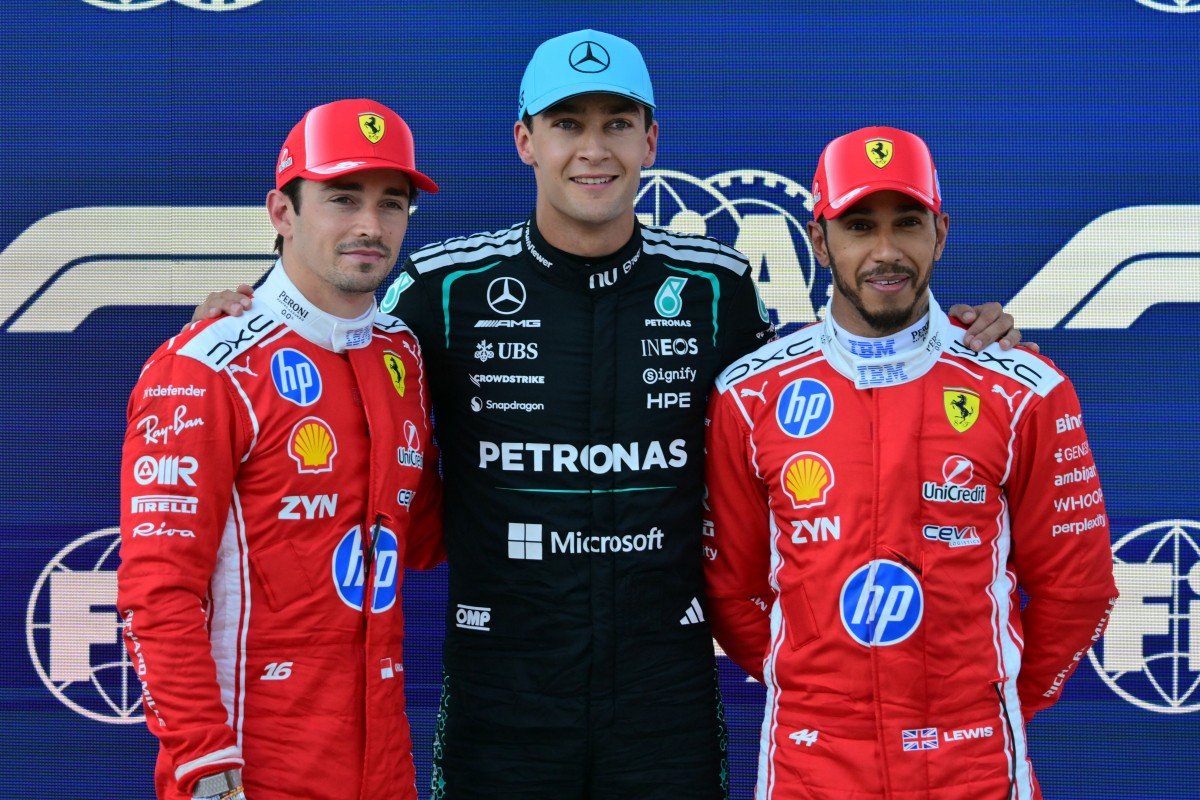 F1: veja o grid de largada do GP da Áustria com Russell na pole e Bortoleto em 12º
