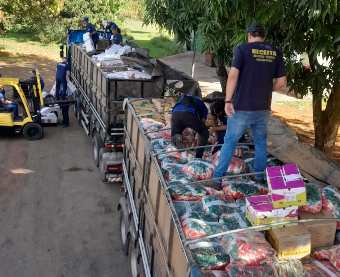 Fiscalização apreende R$ 2,6 milhões em mercadorias irregulares no DF