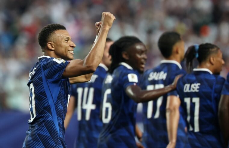 França vence Iraque (3-0) com dois de Mbappé e vai aos 16-avos de final da Copa