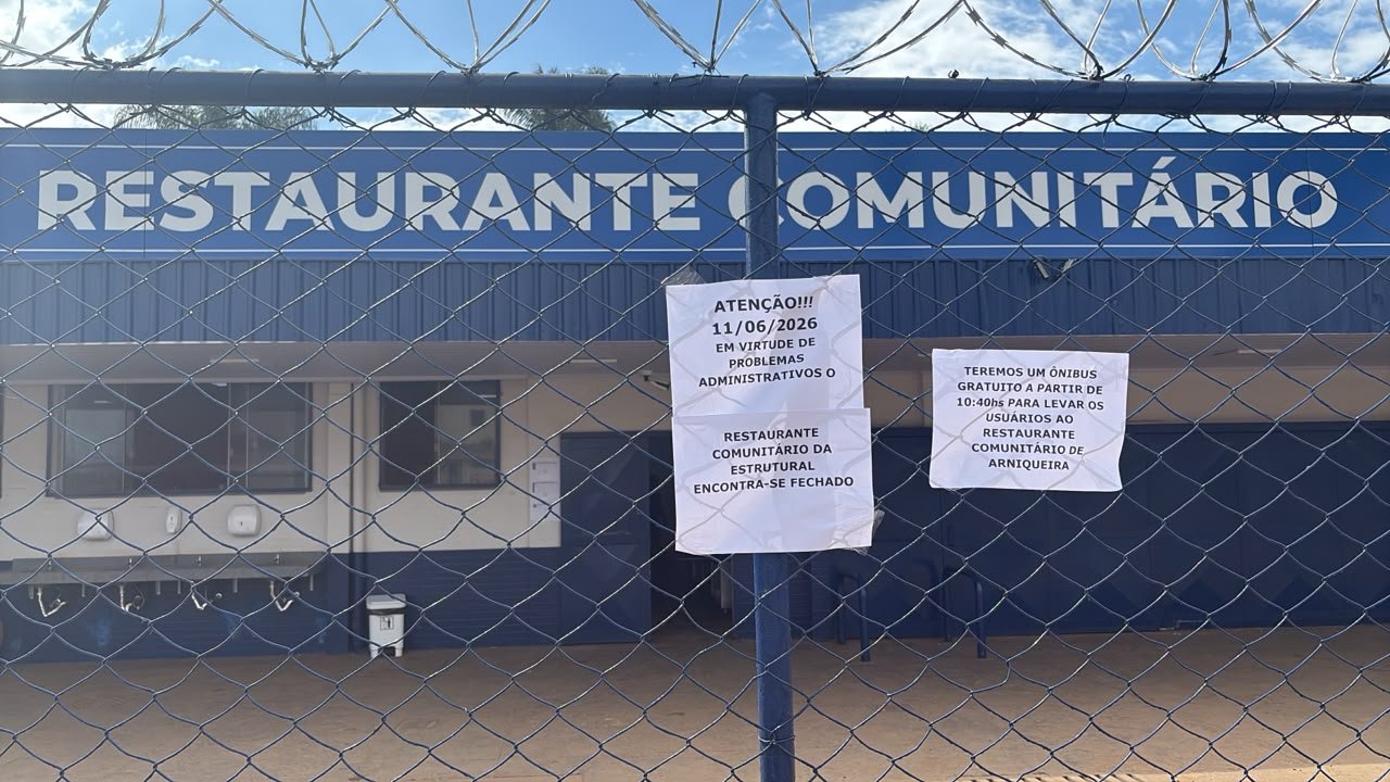 Funcionários do Restaurante Comunitário da Estrututal entram em greve