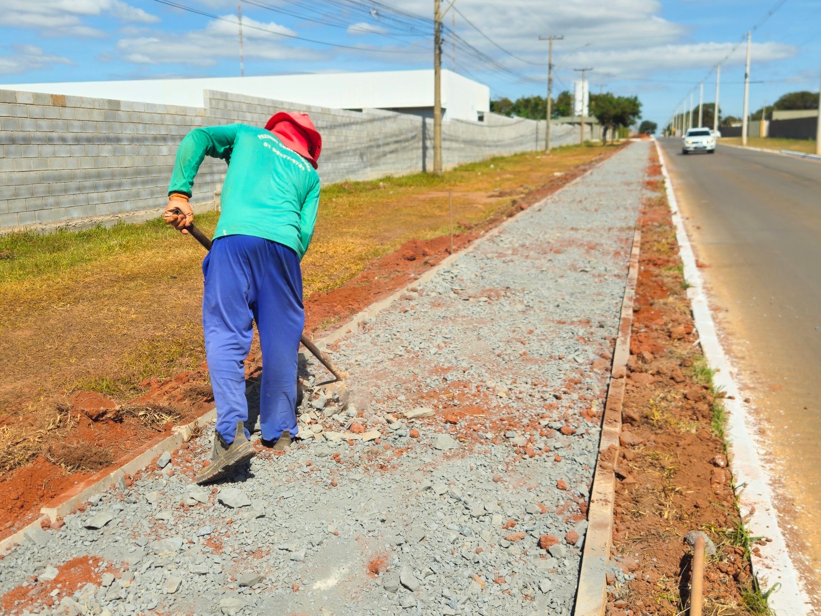 GDF investe R$ 2 milhões em calçadas no Riacho Fundo II