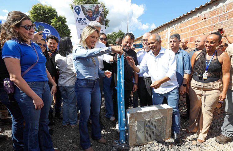 GDF leva água tratada a 1,4 mil moradores do Arapoanga