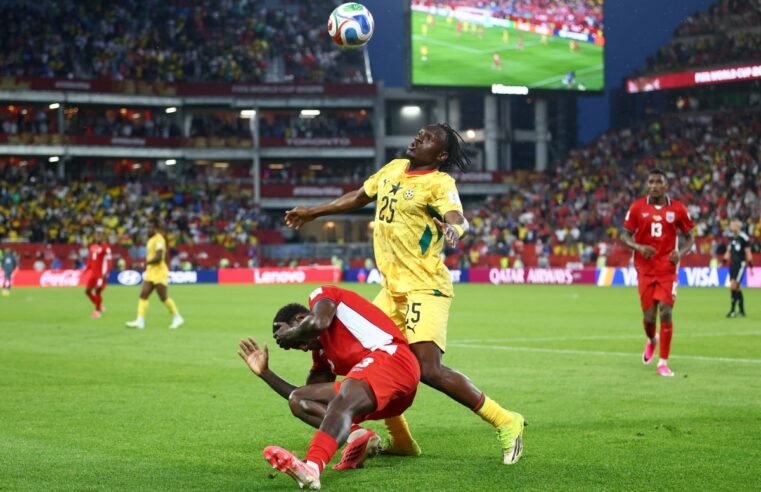 Gana vence Panamá nos acréscimos (1-0) na estreia na Copa de 2026
