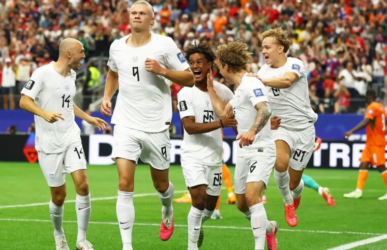 Haaland decide, Noruega vence Costa do Marfim e vai pegar o Brasil