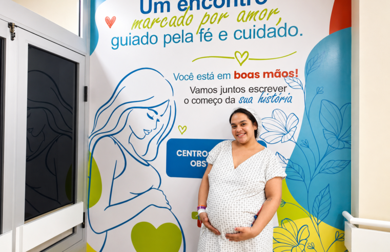 Hrsm instala painel de fotos para registrar momentos antes do parto
